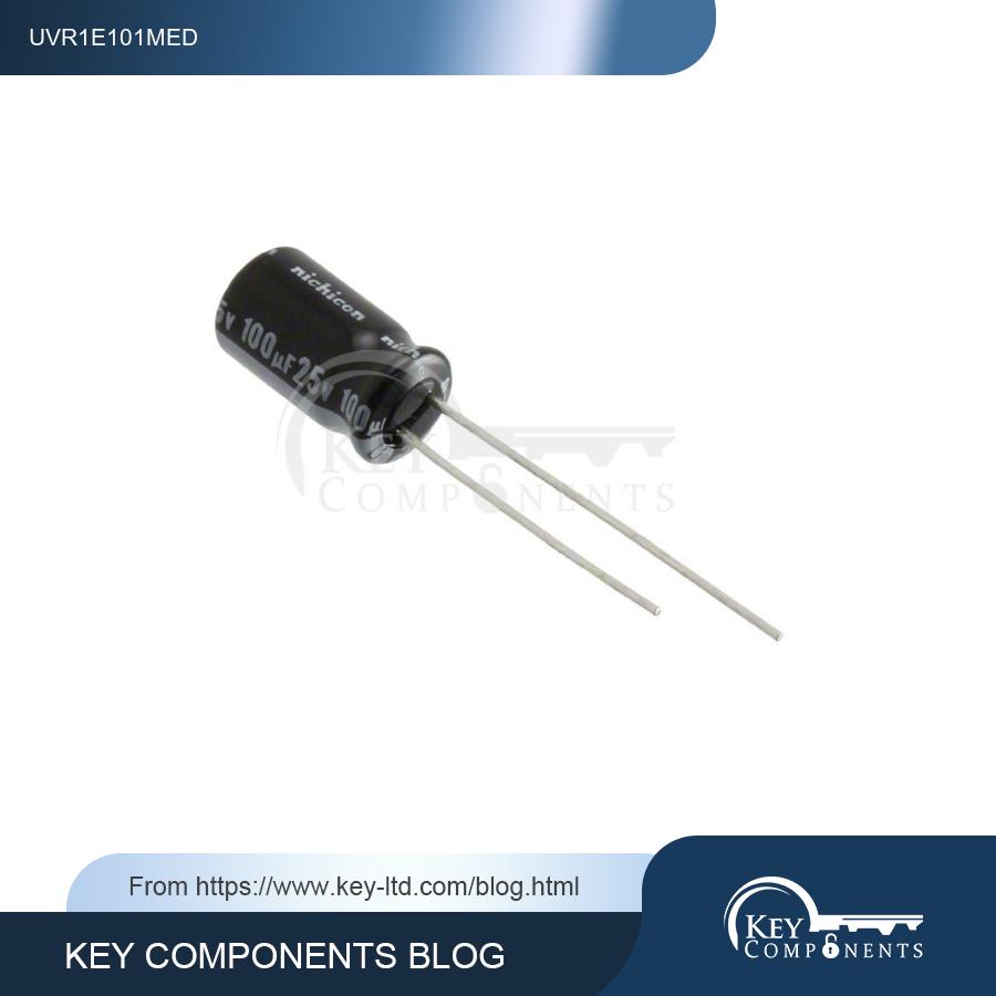 Nichicon UVR1E101MED Aluminum Electrolytic Capacitor for General Purpose Applications 